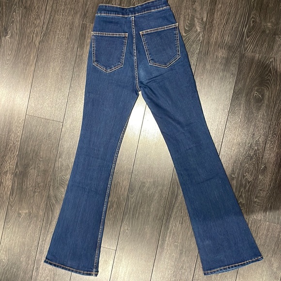 zara, high waist, flare jeans - Picture 2 of 4